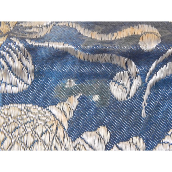 Vintage Silk Brocade Piano Scarf/Shawl - Picture 8 of 8